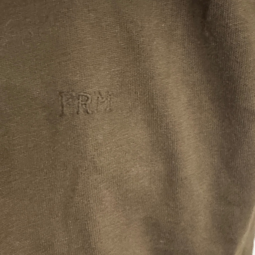Frame Denim Dark Green Puff Sleeve Tee - Picture 4 of 6
